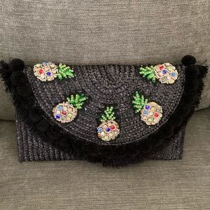 Gorgeous clutch in canvas